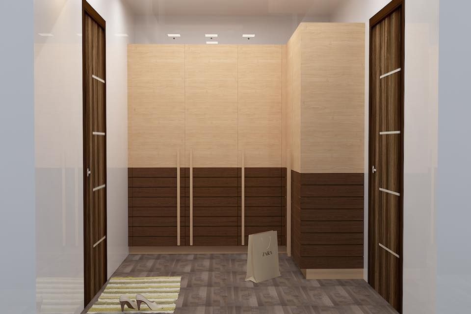 homify Modern dressing room