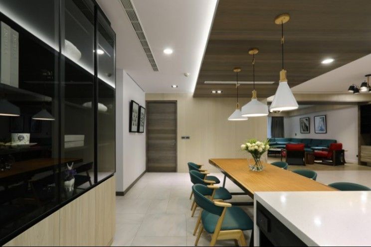 人文自然派的no.229舍, 喬克諾空間設計 喬克諾空間設計 Modern dining room