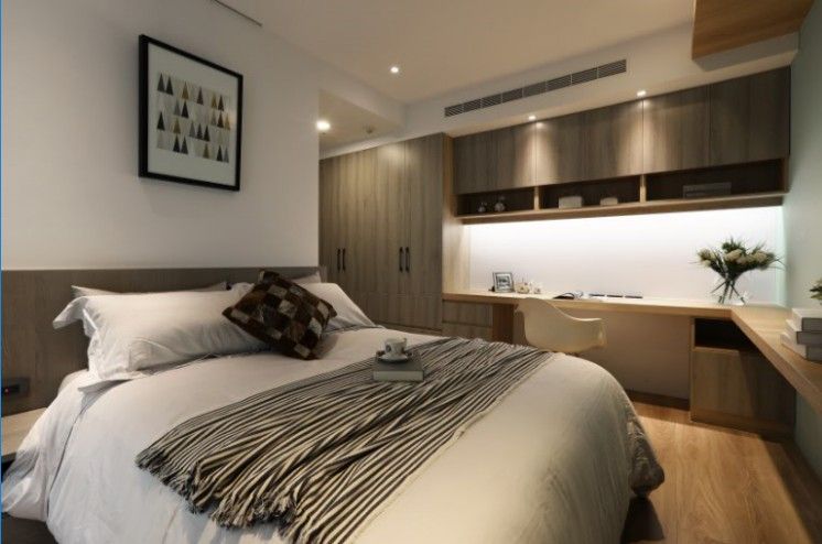 人文自然派的no.229舍, 喬克諾空間設計 喬克諾空間設計 Modern style bedroom