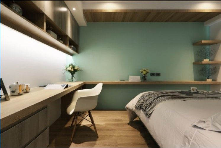 人文自然派的no.229舍, 喬克諾空間設計 喬克諾空間設計 Modern style bedroom