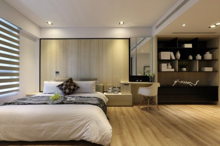 人文自然派的no.229舍, 喬克諾空間設計 喬克諾空間設計 Modern style bedroom