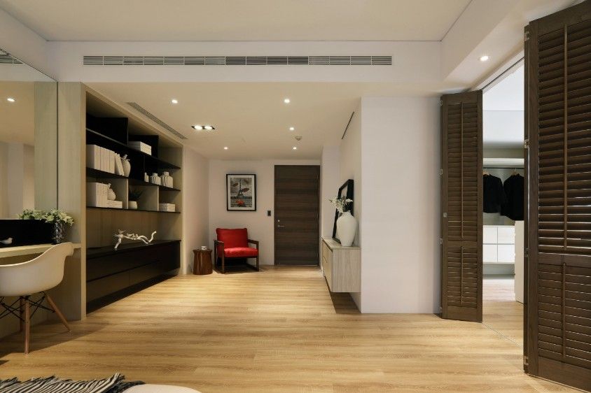 人文自然派的no.229舍, 喬克諾空間設計 喬克諾空間設計 Modern style bedroom