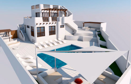 Expansion of Villa in Los Balcones, Alicante, Pacheco & Asociados Pacheco & Asociados Mediterranean style house