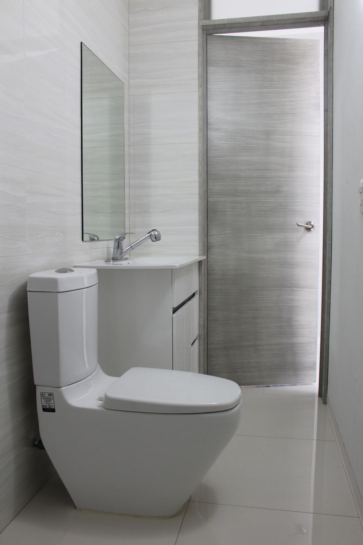 Casa Nordika, Itech Kali Itech Kali Ванная комната в стиле минимализм Плитка