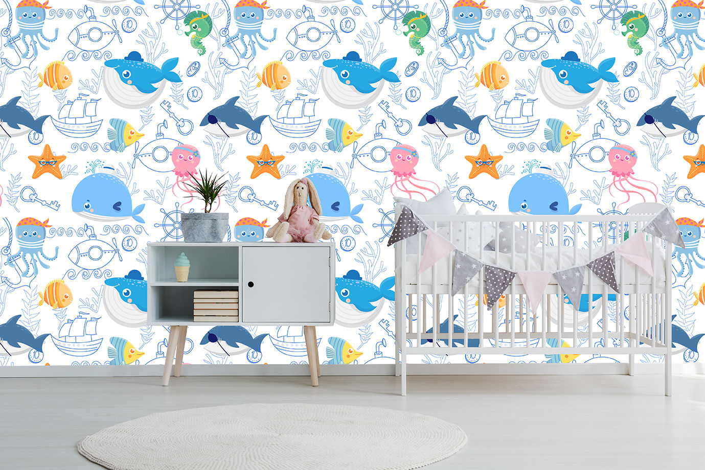 ÇOCUK ODASI, Dijivol Duvar Kağıtları Dijivol Duvar Kağıtları Modern nursery/kids room