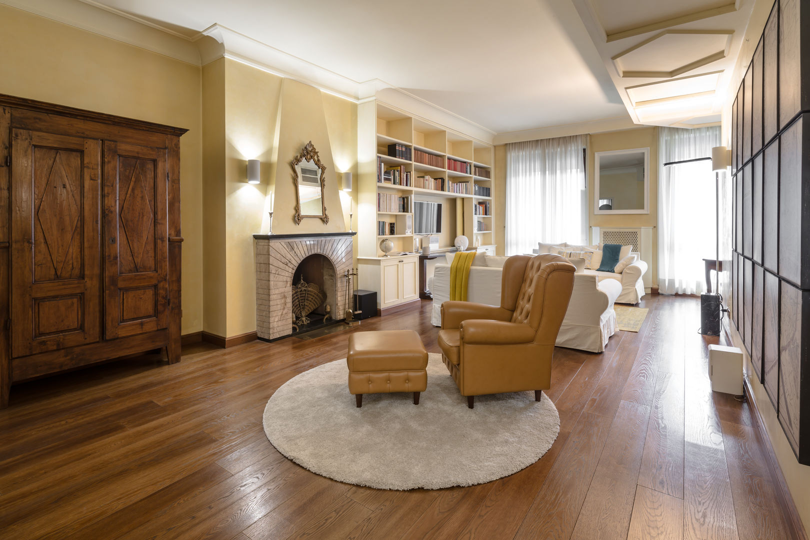 Casa Q2 - Relooking, Architrek Architrek Ruang Keluarga Klasik