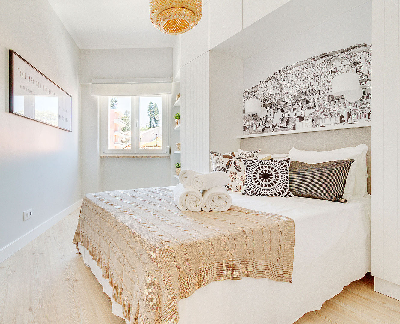 Apartamento da Alegria, Homestories Homestories Scandinavian style bedroom