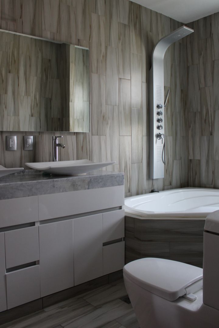 Casa Nordika, Itech Kali Itech Kali Ванная комната в стиле минимализм Плитка