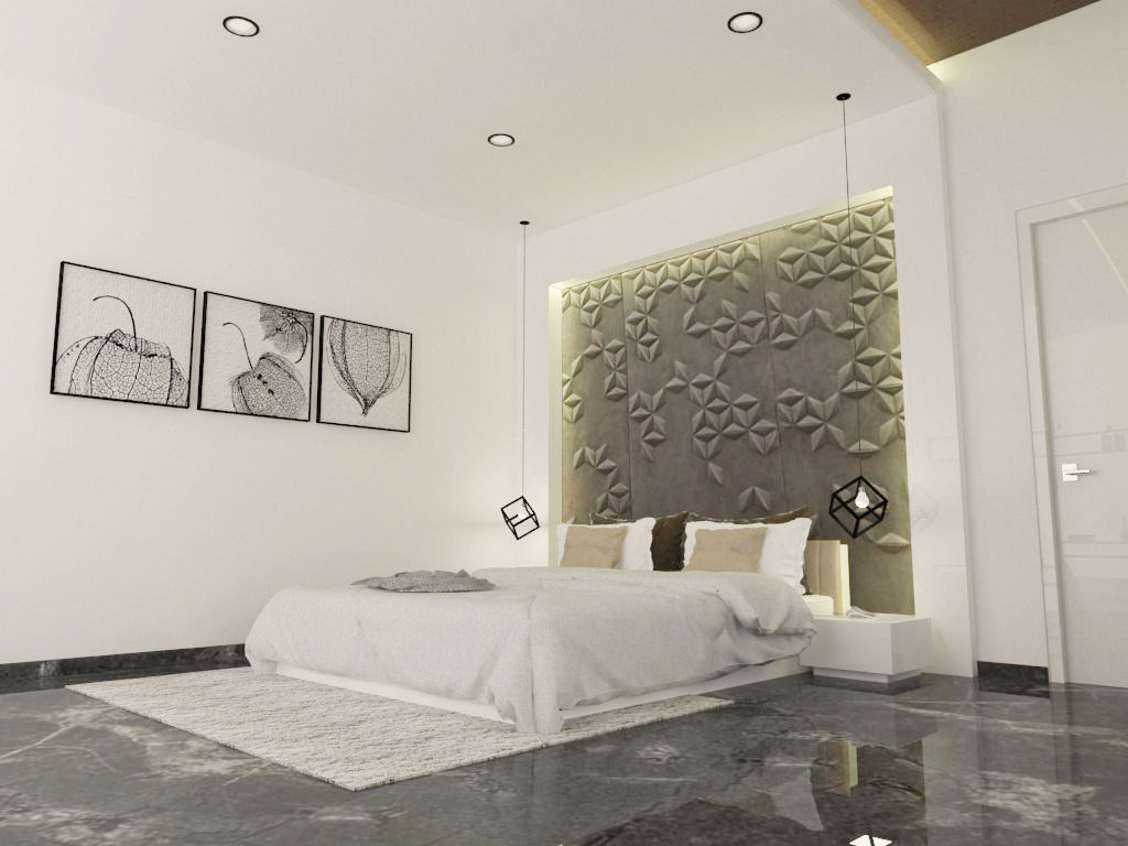 guest bedroom 1 homify Modern style bedroom