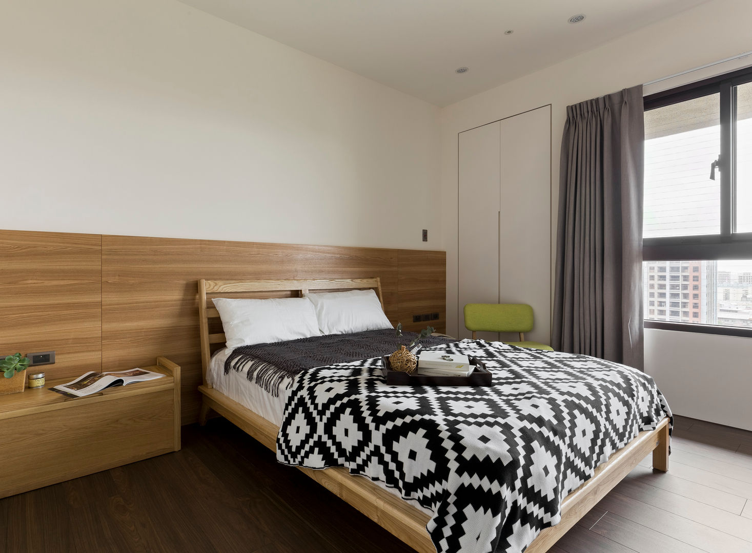 主臥室 邑田空間設計 Scandinavian style bedroom