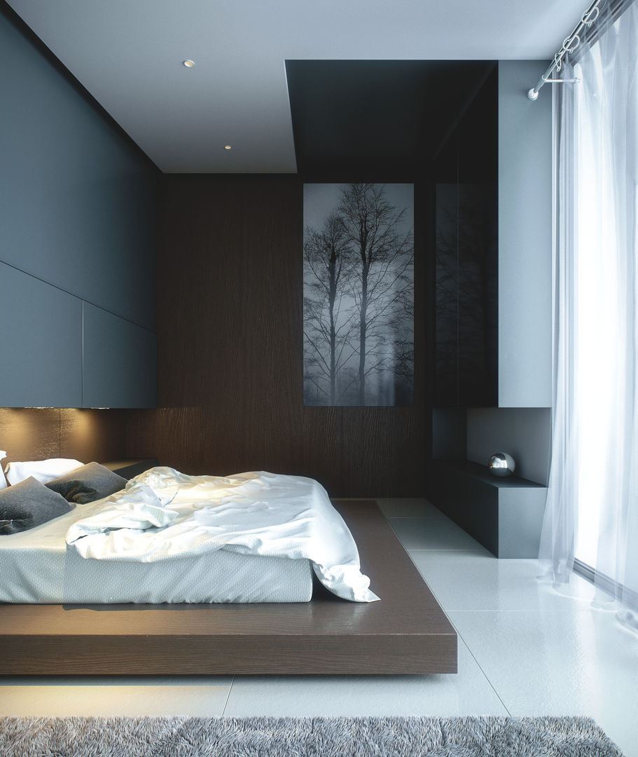 RECÁMARA MASTER CIC ARQUITECTOS Dormitorios de estilo moderno