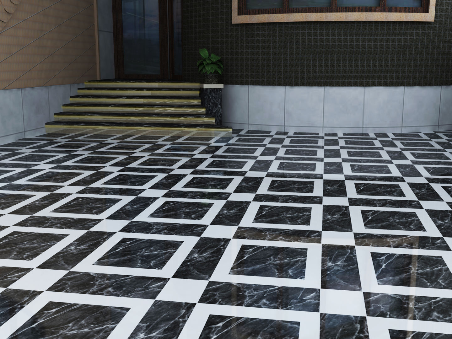 FLOORING DESIGN, ART JAIL ART JAIL 바닥