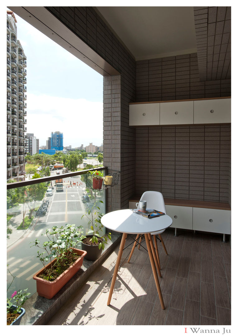 名人雅仕(住宅設計案 2013), 北歐制作室內設計 北歐制作室內設計 Moderne tuinen