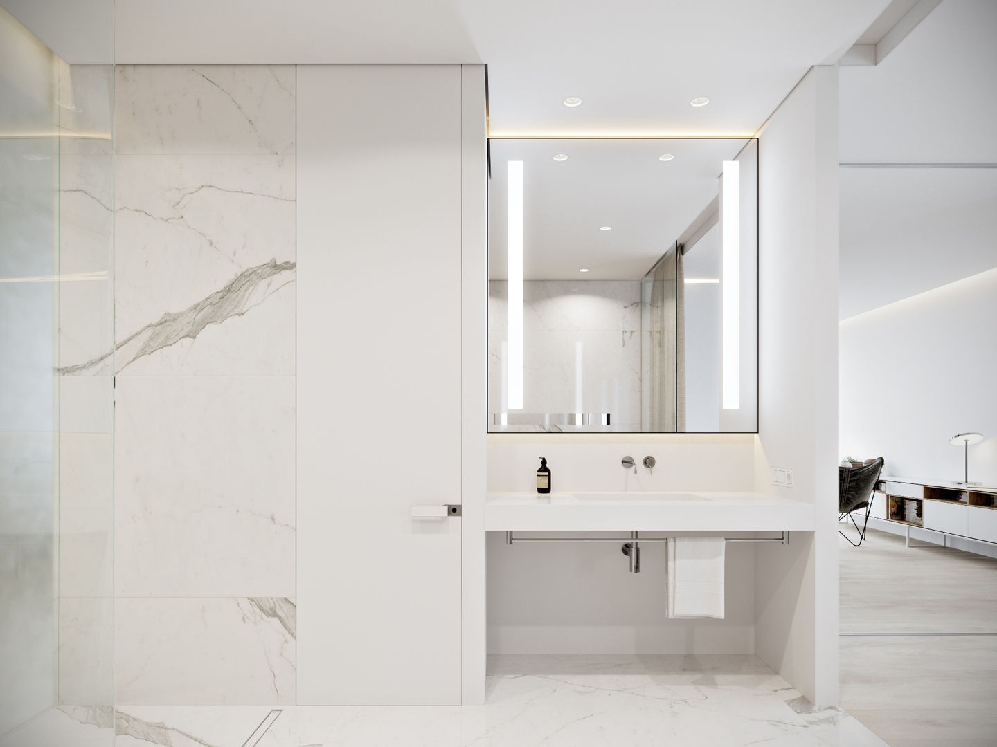 BACHELOR, Vica Riviera Vica Riviera Minimalist style bathroom