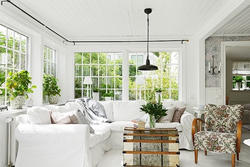 Ý tưởng thiết kế phòng khách màu trắng, Thương hiệu Nội Thất Hoàn Mỹ Thương hiệu Nội Thất Hoàn Mỹ Modern living room