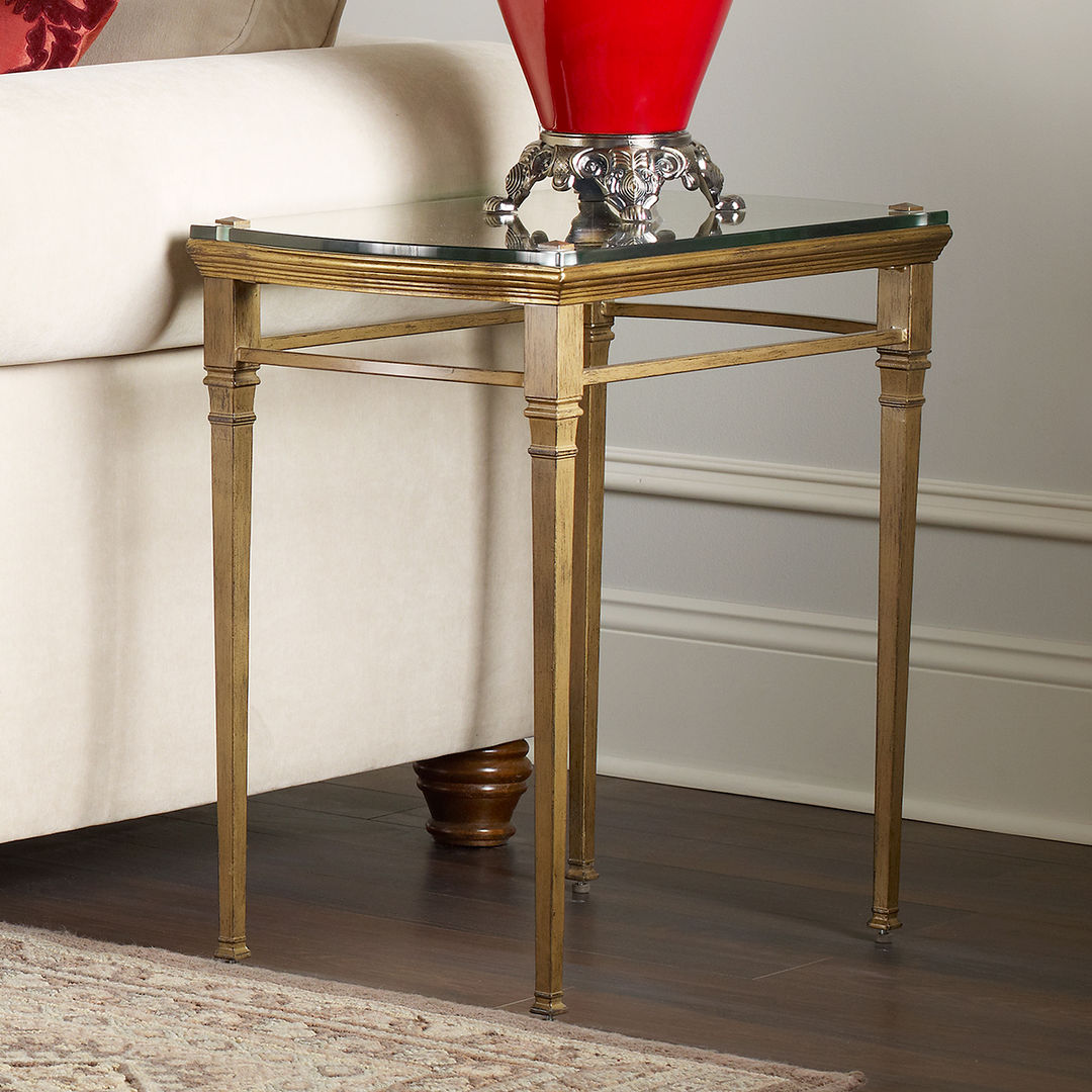 Castleton End Table Bombay Canada 客廳 玻璃 邊桌與托盤