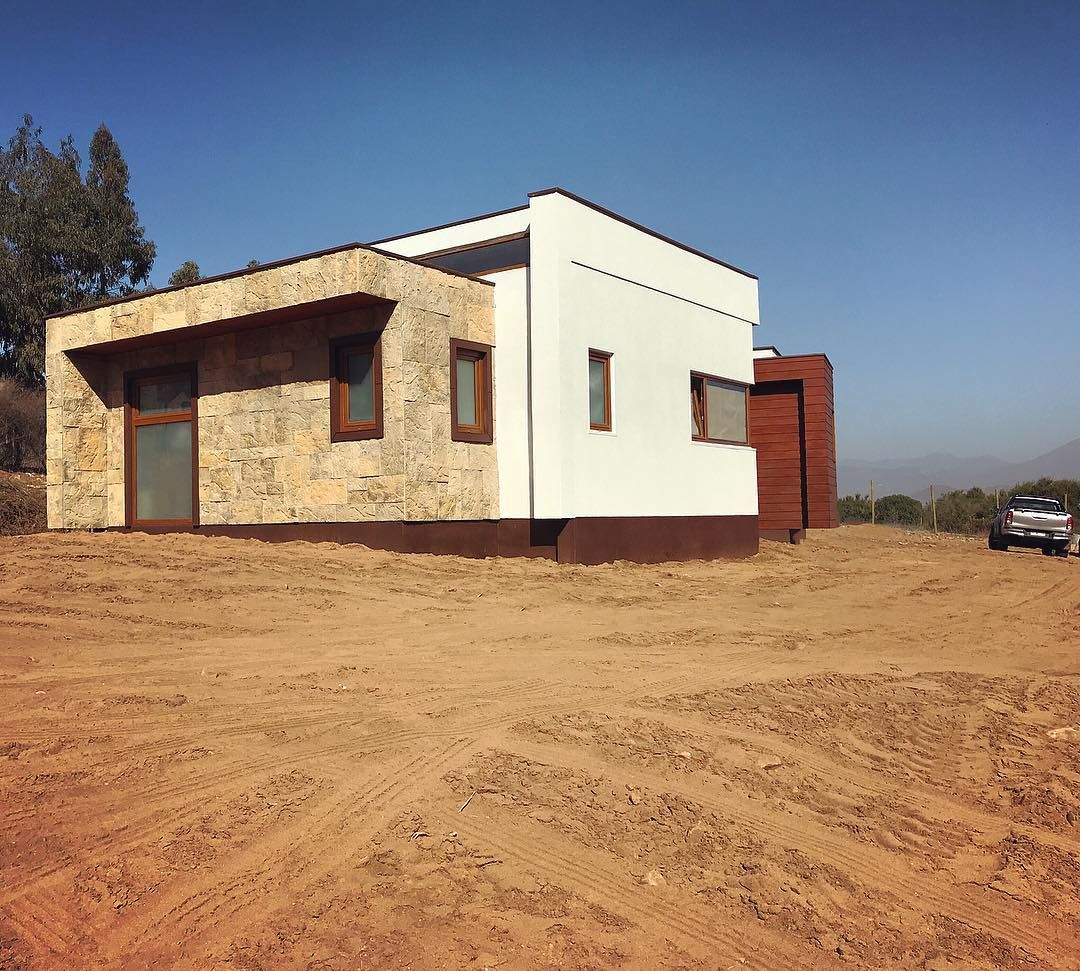 Construcción Terminada Vivienda Premium Lt37 / 125m2 / Fundo Loreto. La Serena., Territorio Arquitectura y Construccion - La Serena Territorio Arquitectura y Construccion - La Serena Dom jednorodzinny Kompozyt drewna i tworzywa sztucznego