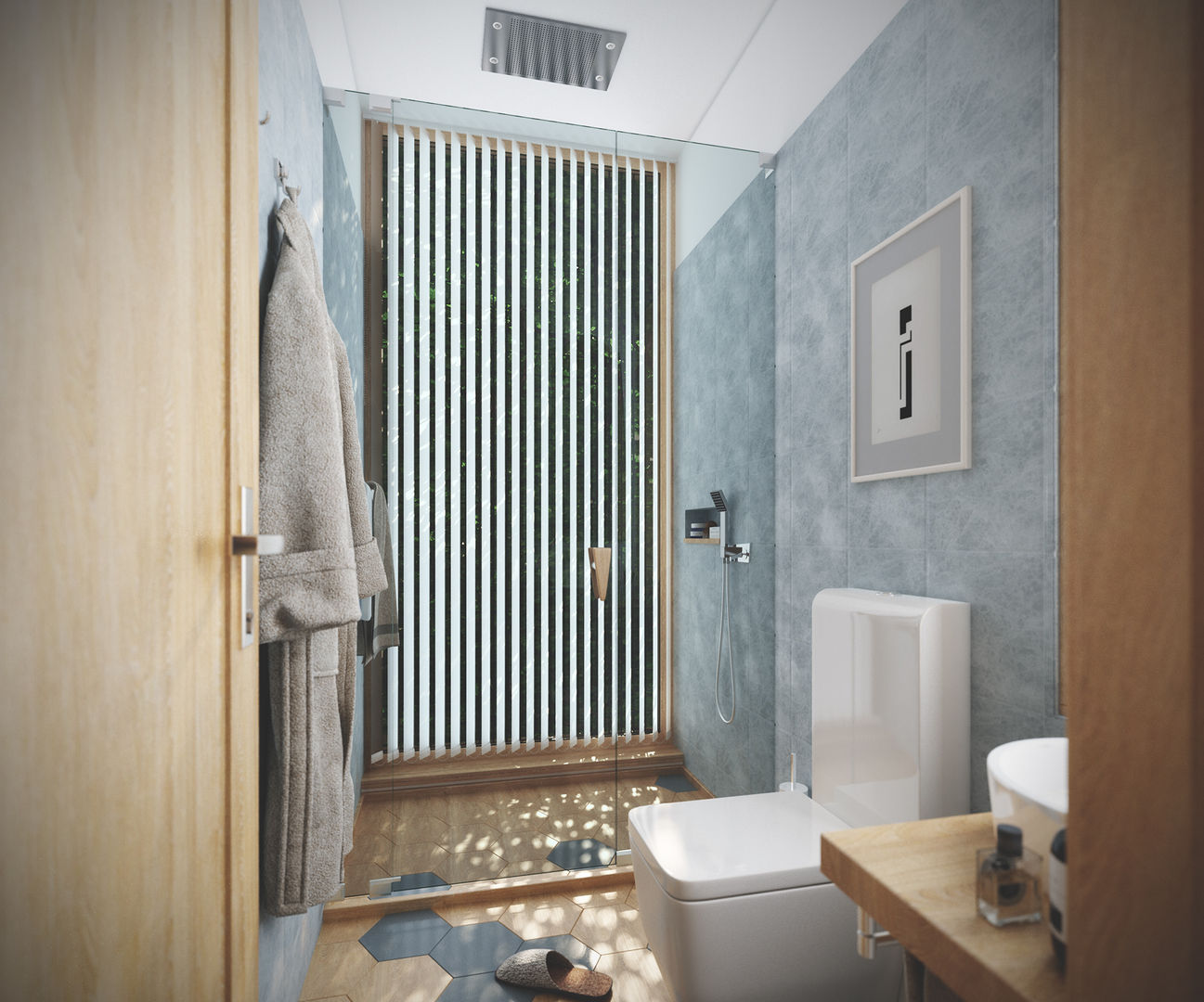House 516, Studio Gritt Studio Gritt Scandinavian style bathroom