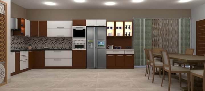 Our projects, classicspaceinterior classicspaceinterior Modern Kitchen Cabinets & shelves