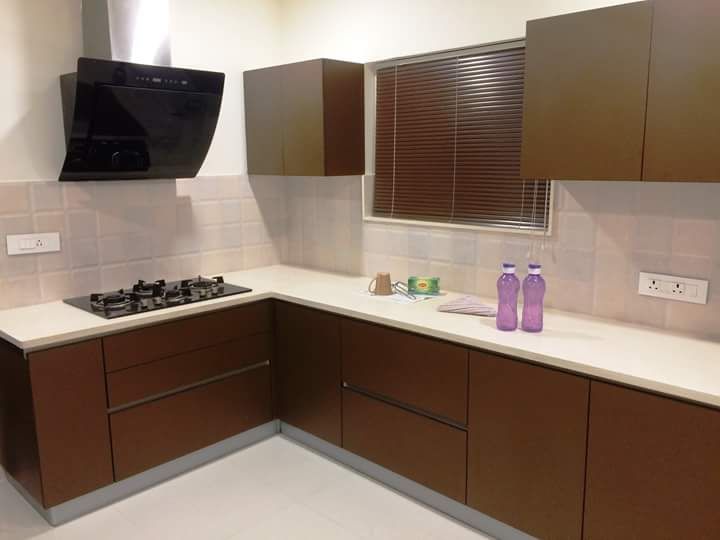 Our projects, classicspaceinterior classicspaceinterior Modern kitchen Cabinets & shelves