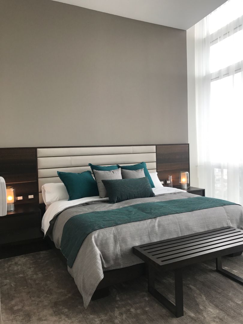 PH St Regis, Cd de México, De Firma Muebles De Firma Muebles Modern Yatak Odası Ahşap Ahşap rengi