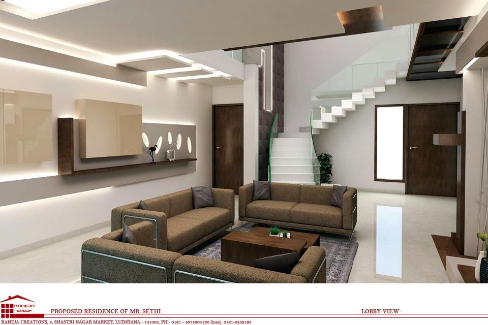 Interiors, Raheja Creations Raheja Creations Modern living room