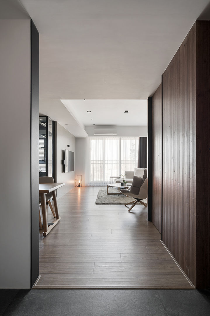 惠宇墩南, Fertility Design 豐聚空間設計 Fertility Design 豐聚空間設計 Salas de estilo moderno