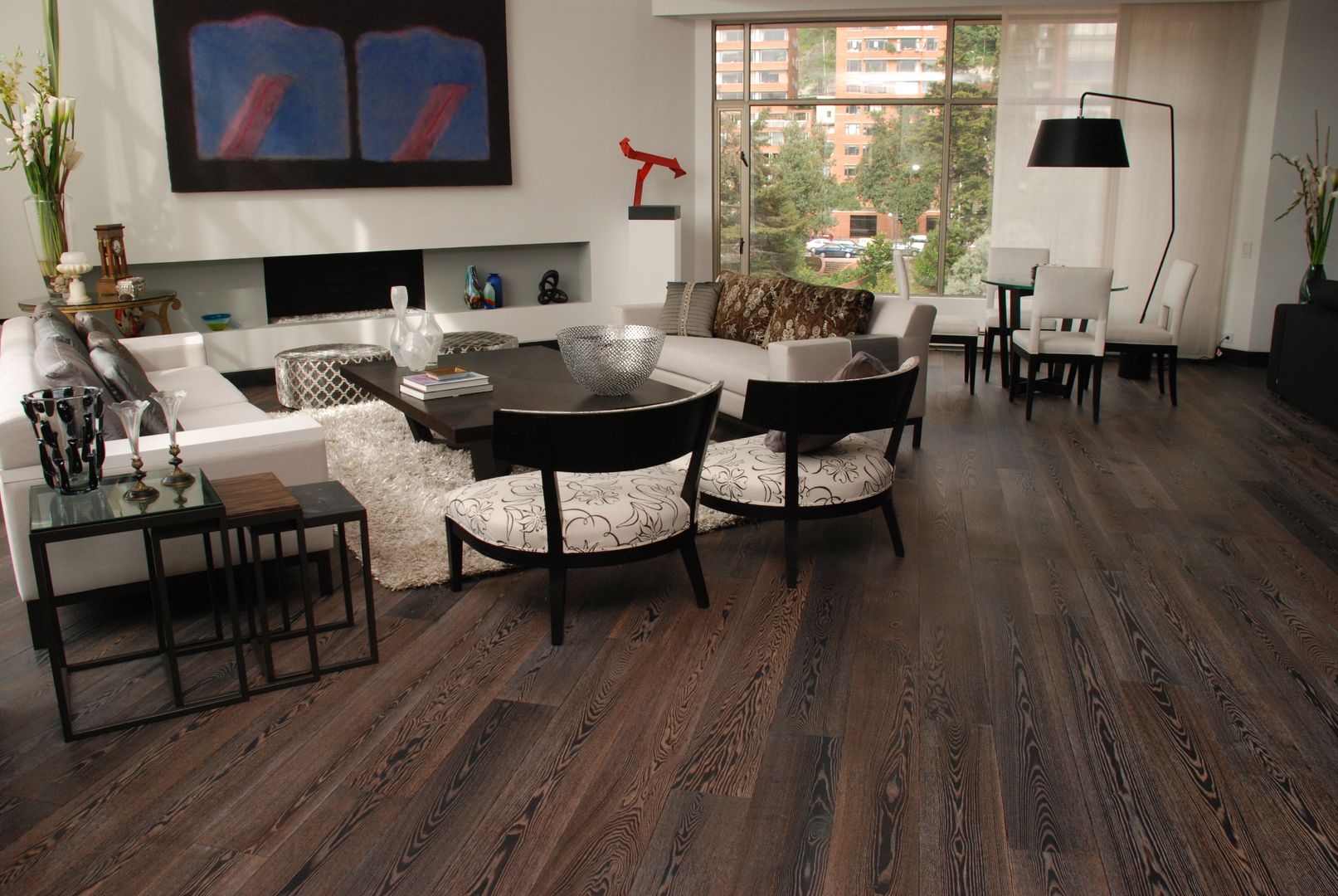 Salas con estilo , Pisos Millenium Pisos Millenium Living room Wood Wood effect