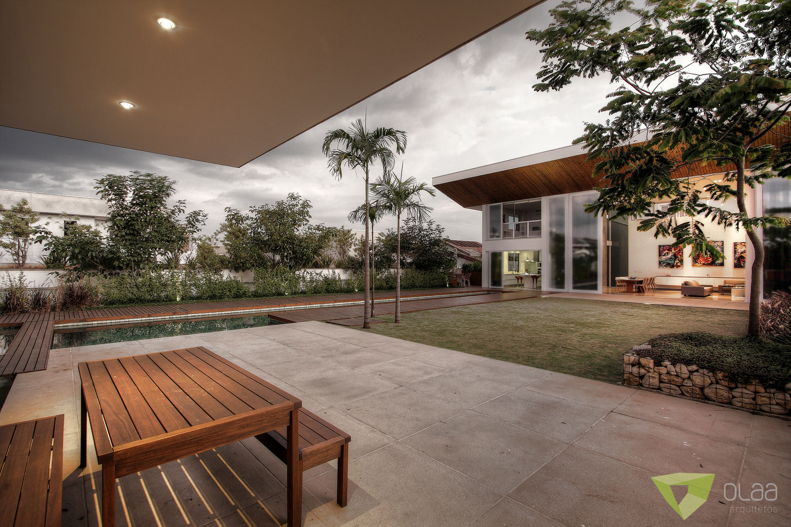 Casa Americana, Olaa Arquitetos Olaa Arquitetos Casas familiares