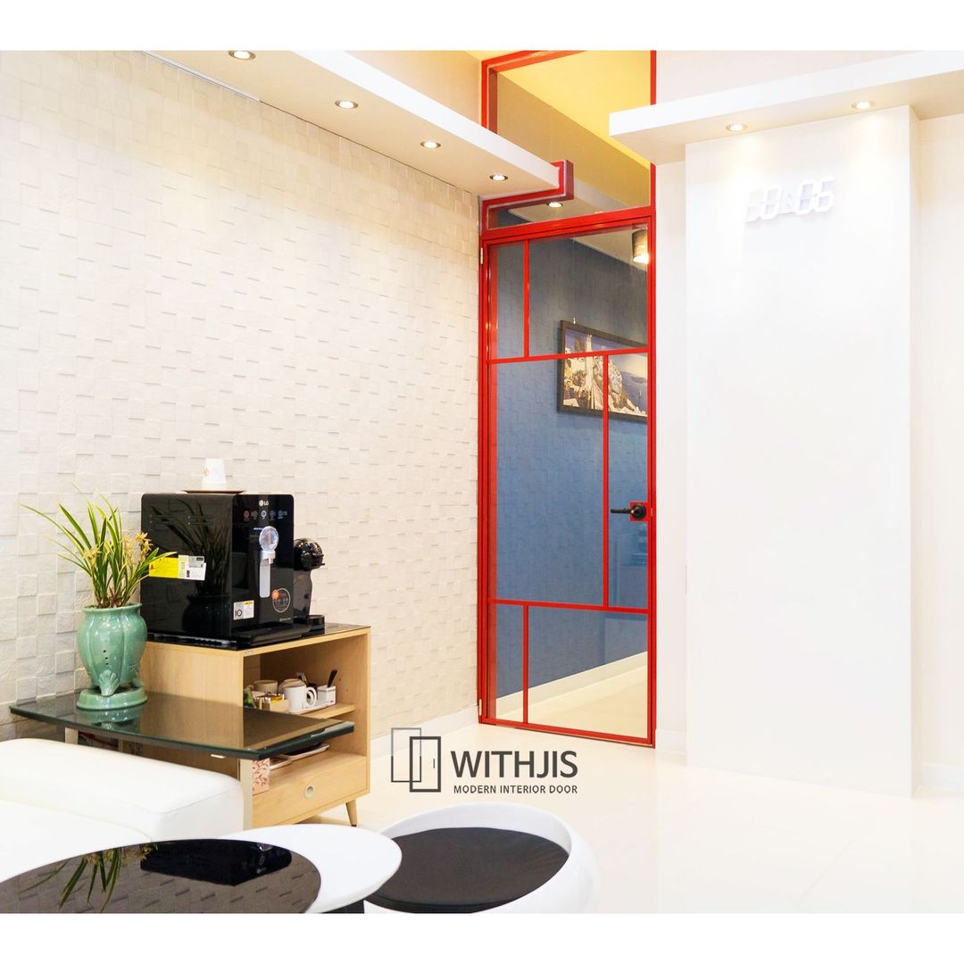 김포 올바른 한약국, 여닫이 도어, WITHJIS(위드지스) WITHJIS(위드지스) Modern style doors