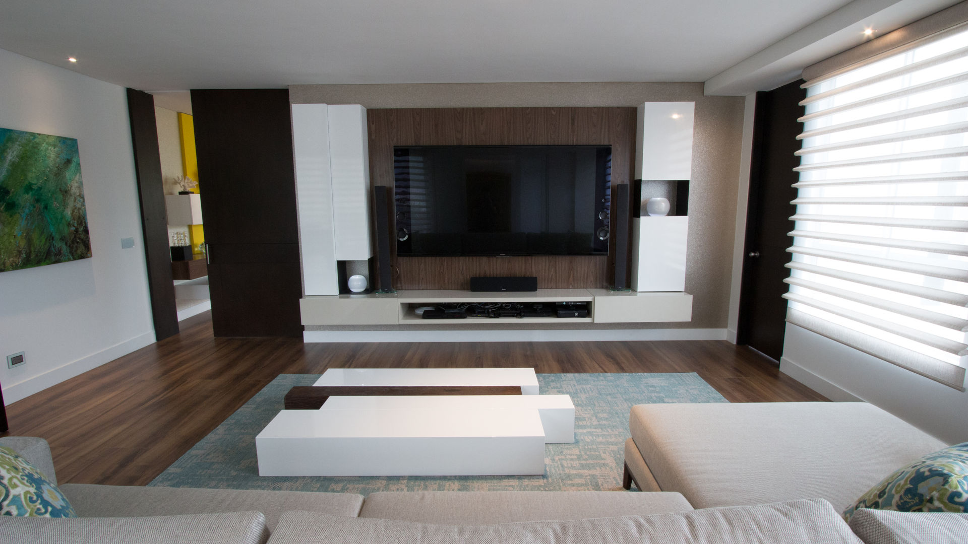 homify Salas multimedia modernas