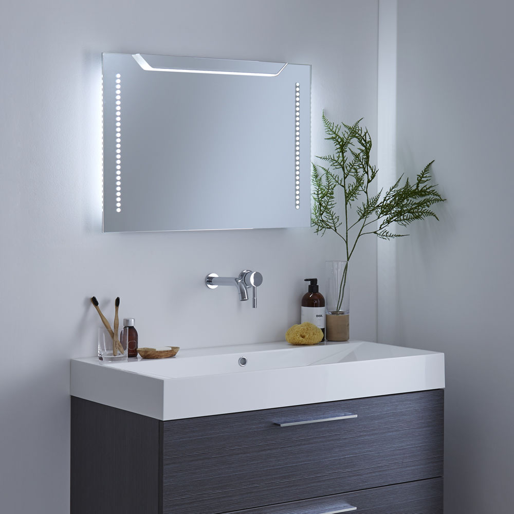 Milano Minho LED Mirror homify Modern style bathrooms mirror,led mirror,bathroom mirror