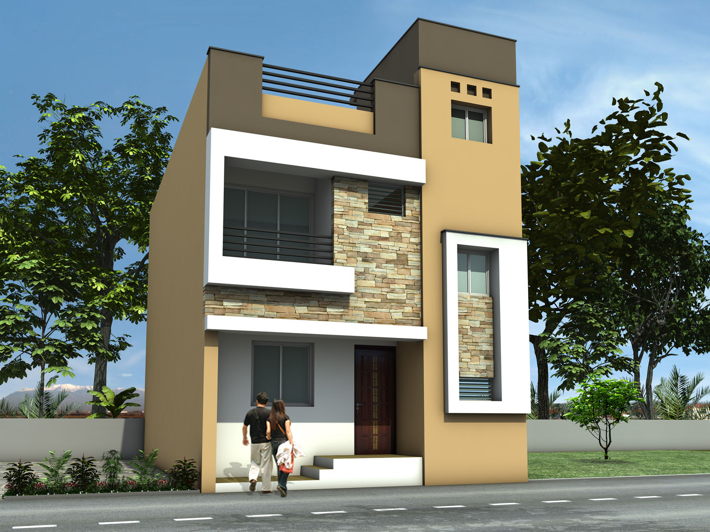 Raw House Duplex Scheme, Designclick Designclick