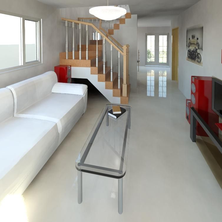 Diseños 3D , Cosmoservicios SAS Cosmoservicios SAS Modern living room گلاس