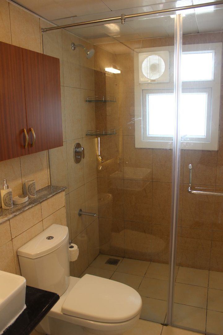Prestige Ferns Residency, 12 Square Interiors 12 Square Interiors Modern bathroom