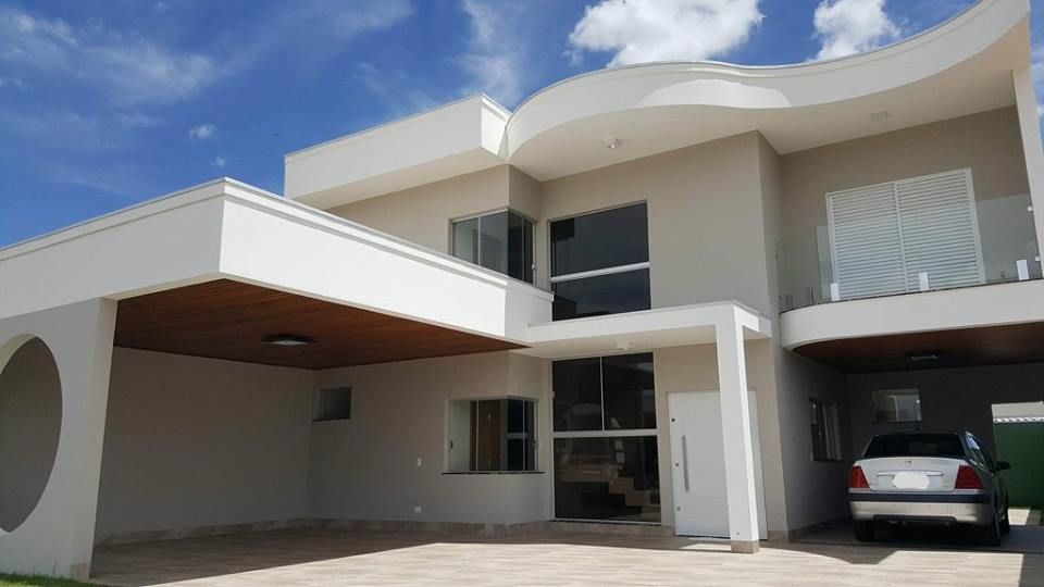 Sobrado em condomínio horizontal, Monteiro arquitetura e interiores Monteiro arquitetura e interiores منزل عائلي صغير