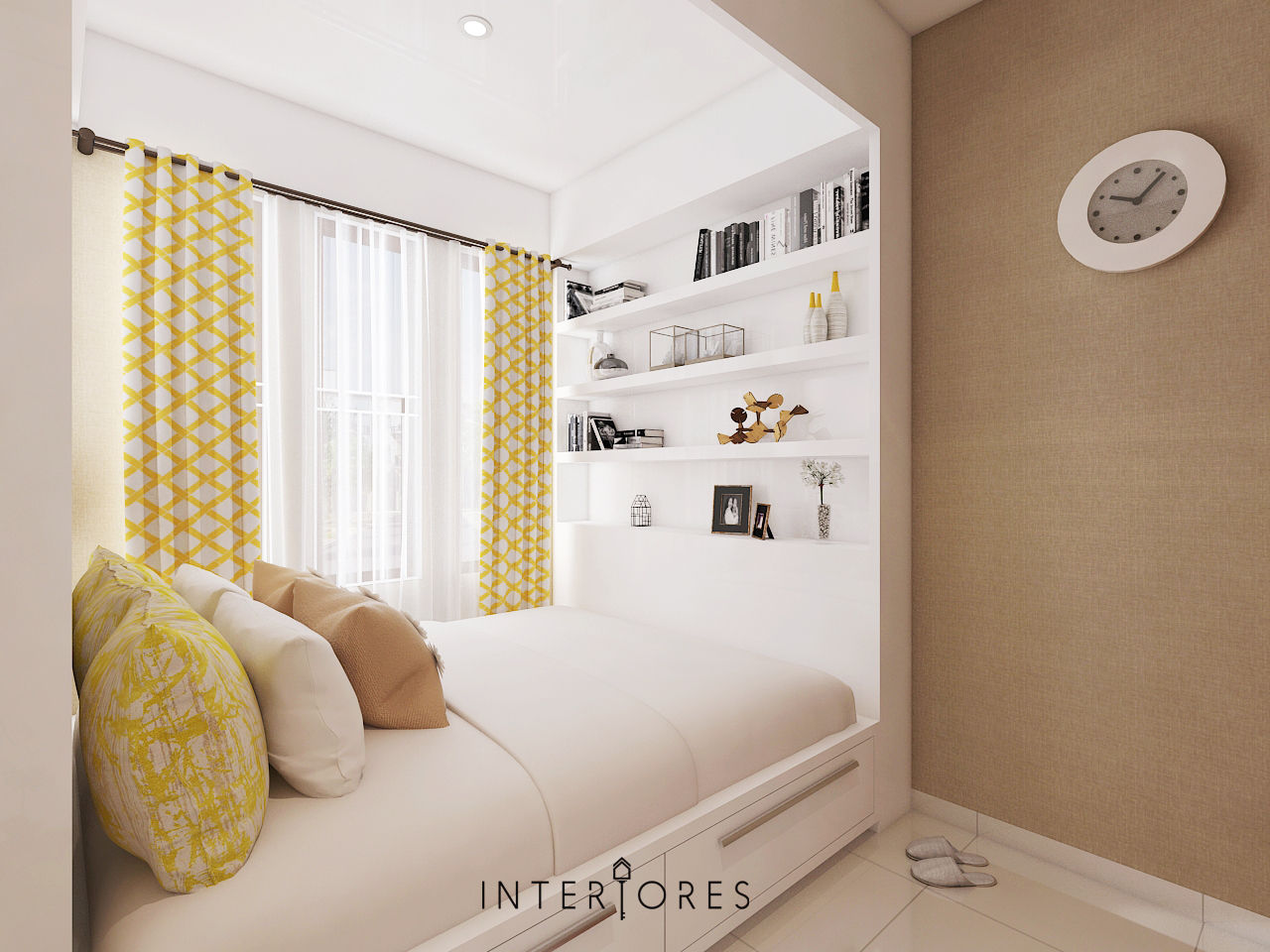 Bed Nook, INTERIORES - Interior Consultant & Build INTERIORES - Interior Consultant & Build