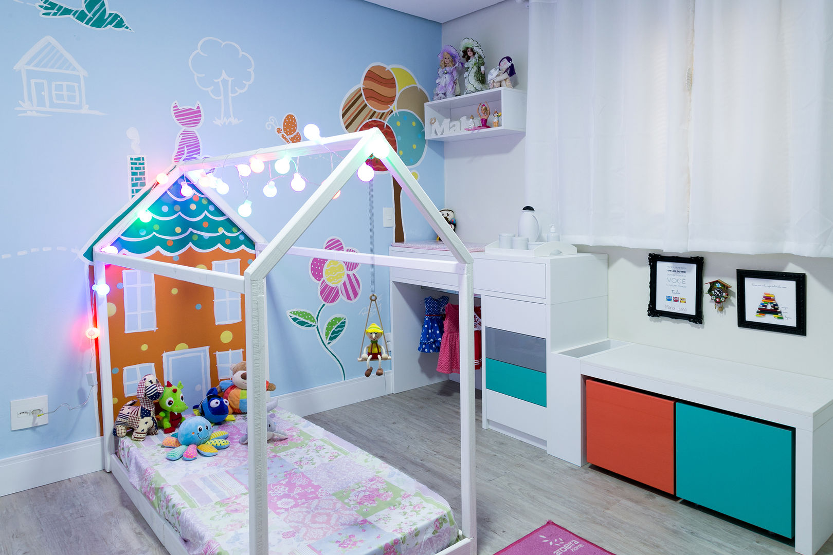 Apartamento 08, PB Arquitetura PB Arquitetura Eclectische kinderkamers