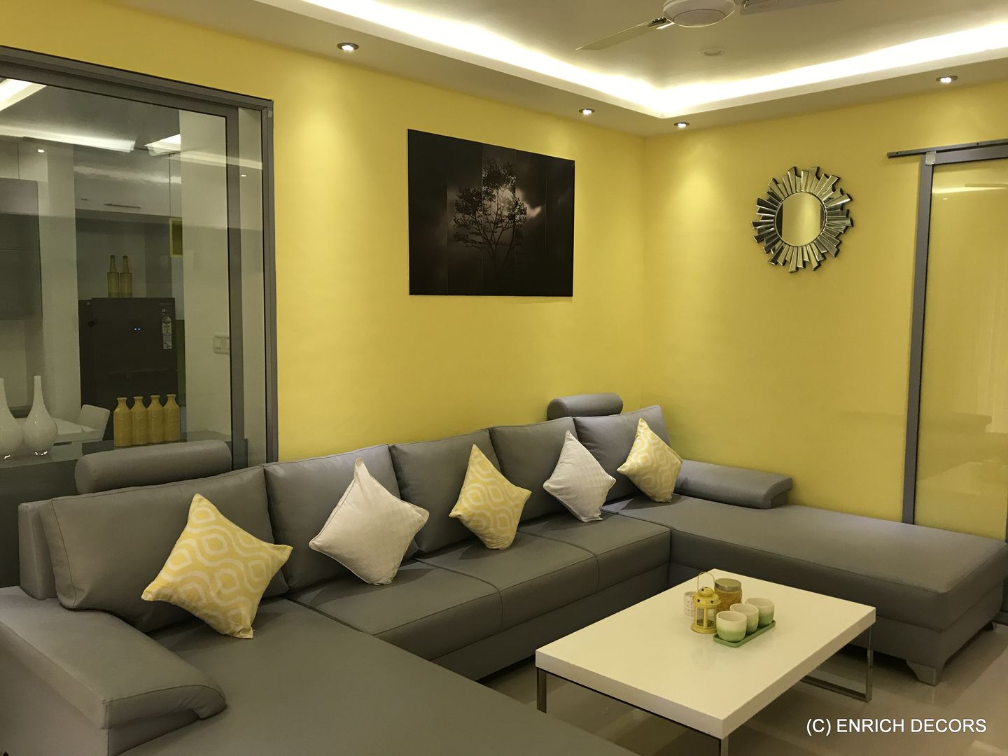 Living Room Enrich Interiors & Decors Modern living room