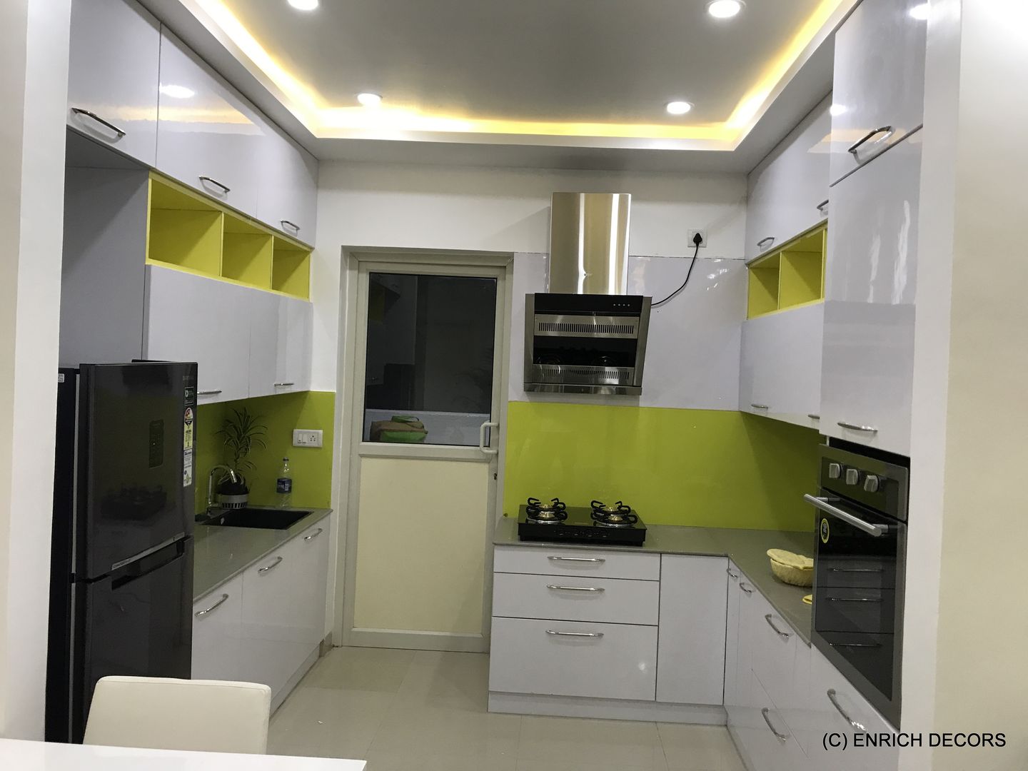 Modular Kitchen Enrich Interiors & Decors Built-in kitchens