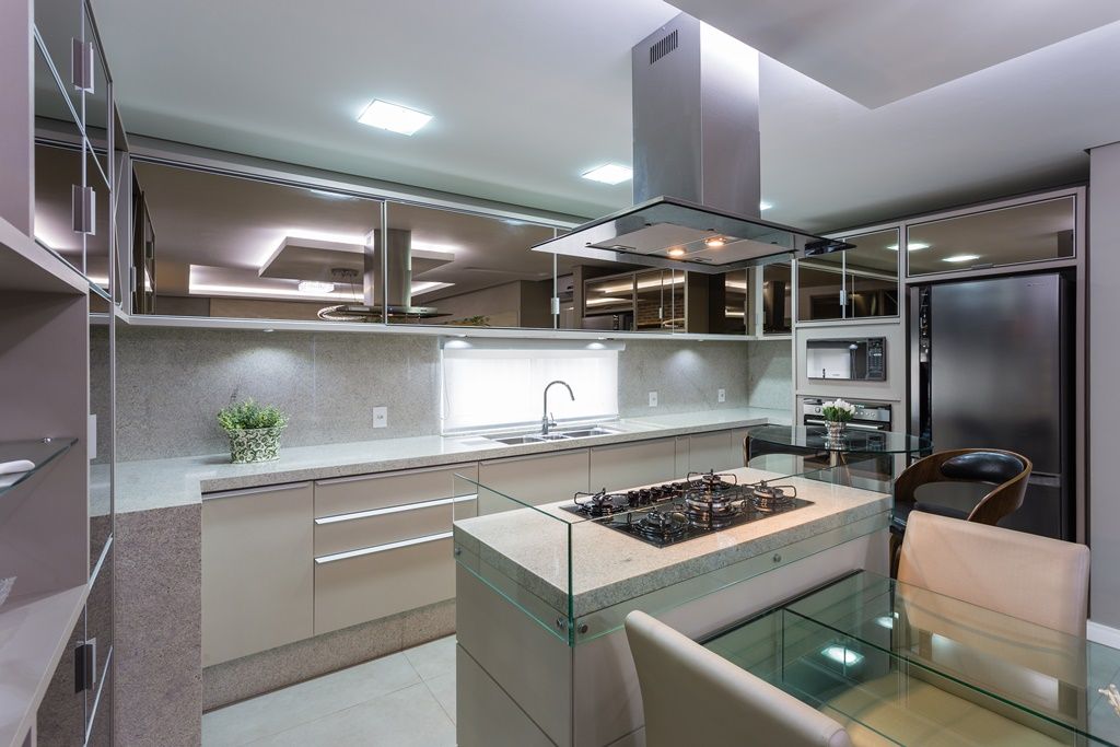 Living Urbano de Praia, Mais Art & Design Mais Art & Design Kitchen units MDF