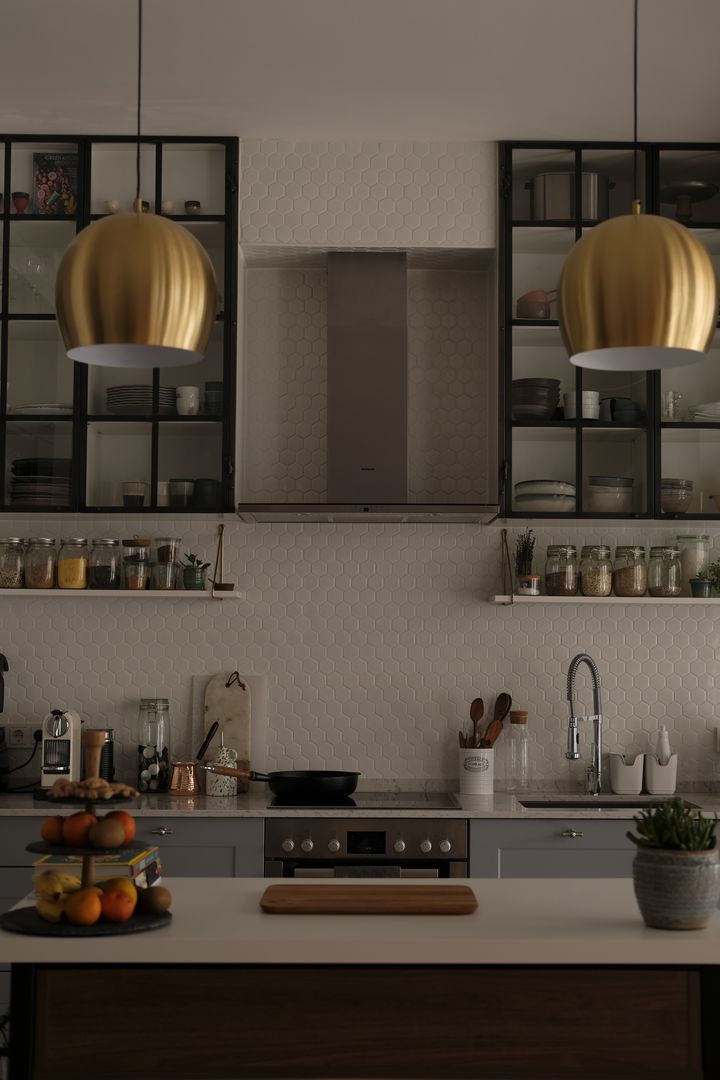 Residential Kitchen Design, Ivy's Design - Interior Designer aus Berlin Ivy's Design - Interior Designer aus Berlin Kitchen units Copper/Bronze/Brass