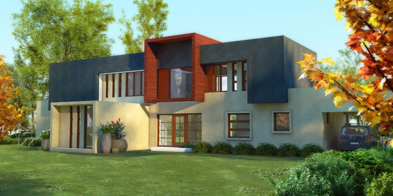 Altos del Bio Bio, Constructora Rukalihuen Constructora Rukalihuen Houses اینٹوں