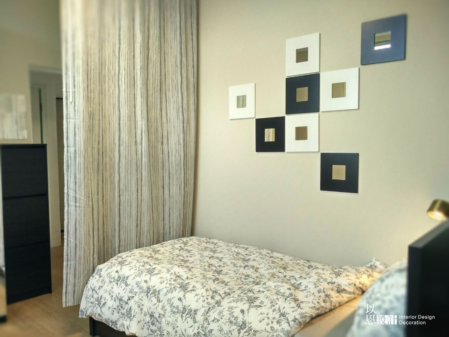 睡眠區 以恩室內裝修設計工程有限公司 Modern style bedroom