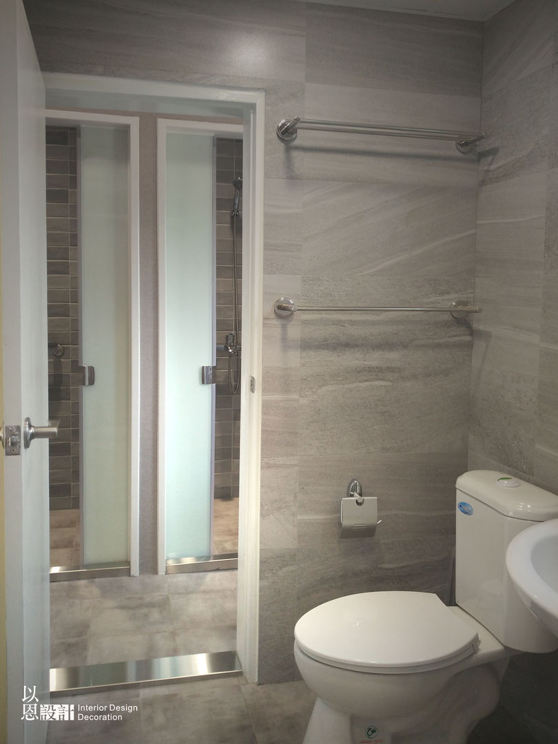 衛浴區 以恩室內裝修設計工程有限公司 Modern bathroom