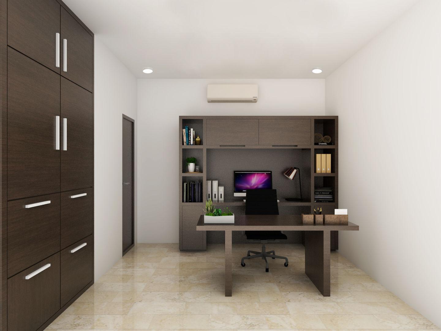 Admin Office, KONCEPTO INTERIOR DESIGN STUDIO KONCEPTO INTERIOR DESIGN STUDIO Studio minimalista