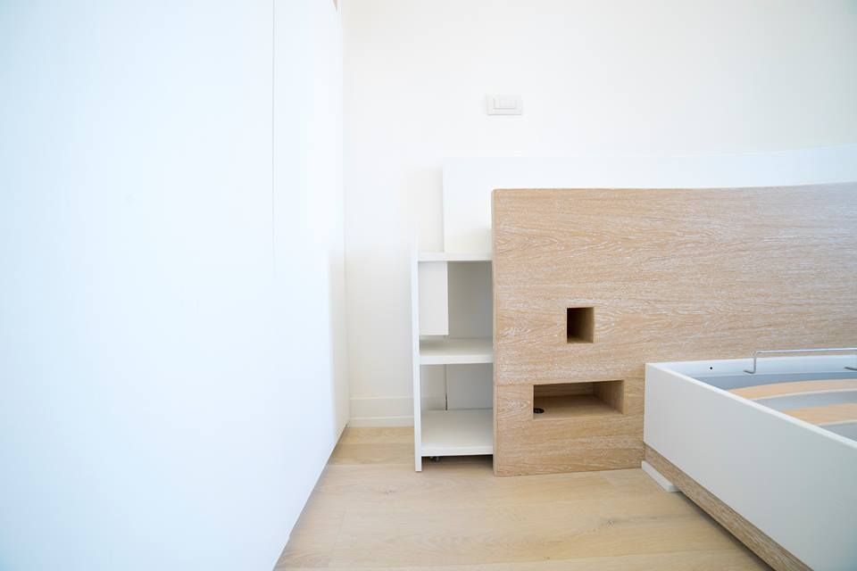 Una Casa Moderna, Falegnameria Grelli Falegnameria Grelli Phòng ngủ phong cách hiện đại Gỗ Wood effect
