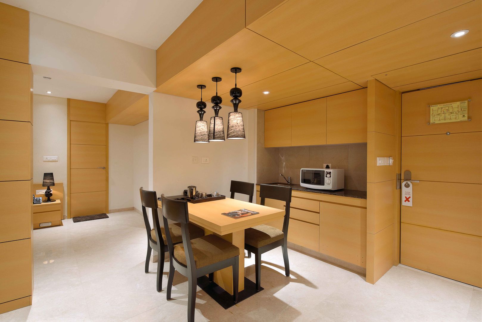 ICICI GUEST HOUSE MUMBAI, smstudio smstudio Modern dining room