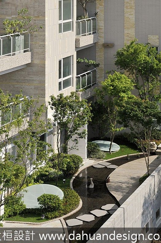大桓設計-景觀設計-極上之墅 大桓設計顧問有限公司 Modern style gardens Solid Wood Multicolored