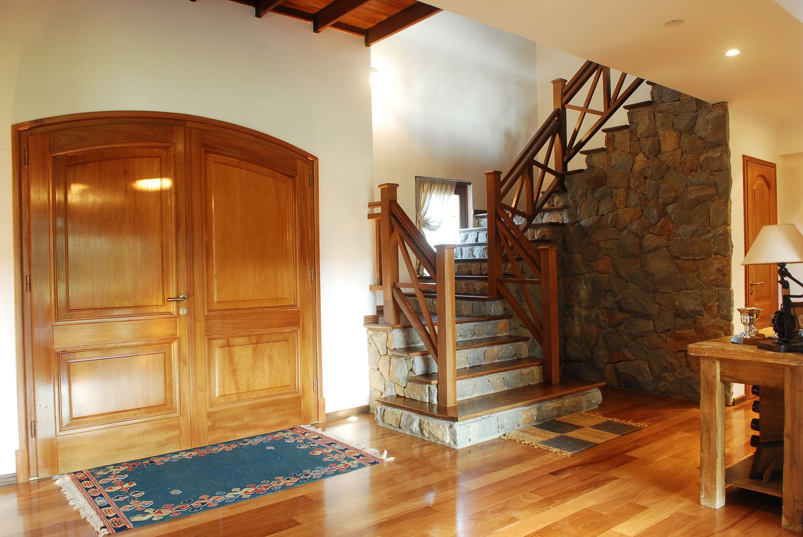 Country Normando, CIBA ARQUITECTURA CIBA ARQUITECTURA Classic corridor, hallway & stairs